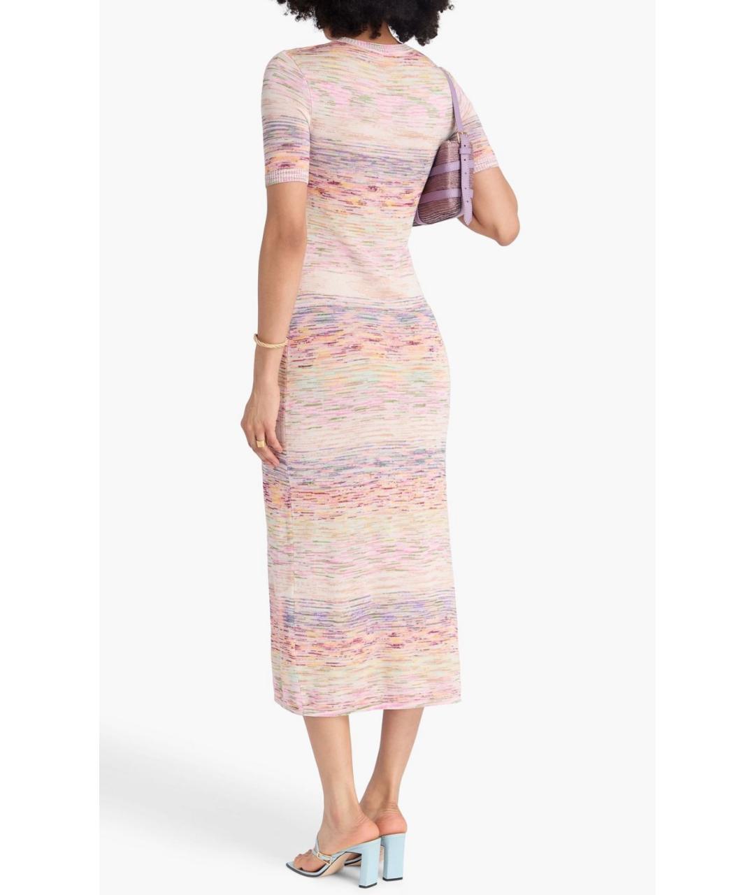 ZIMMERMANN Розовое хлопковое коктейльное платье, фото 3