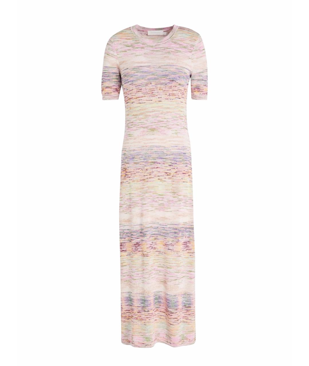 ZIMMERMANN Розовое хлопковое коктейльное платье, фото 1