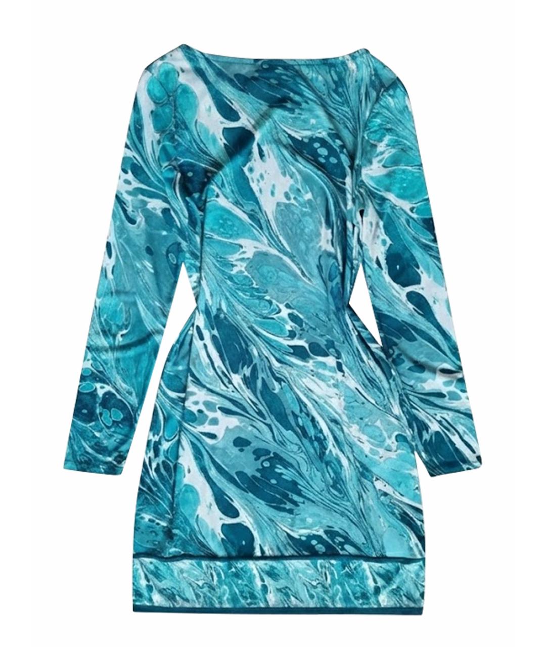 MICHAEL KORS Голубое повседневное платье, фото 1