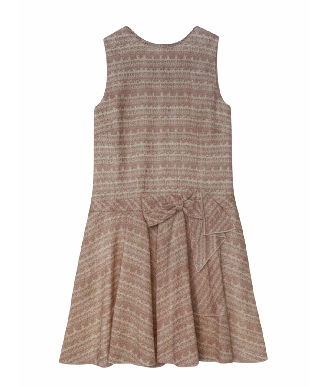 RED VALENTINO Коралловое хлопковое платье, фото 1