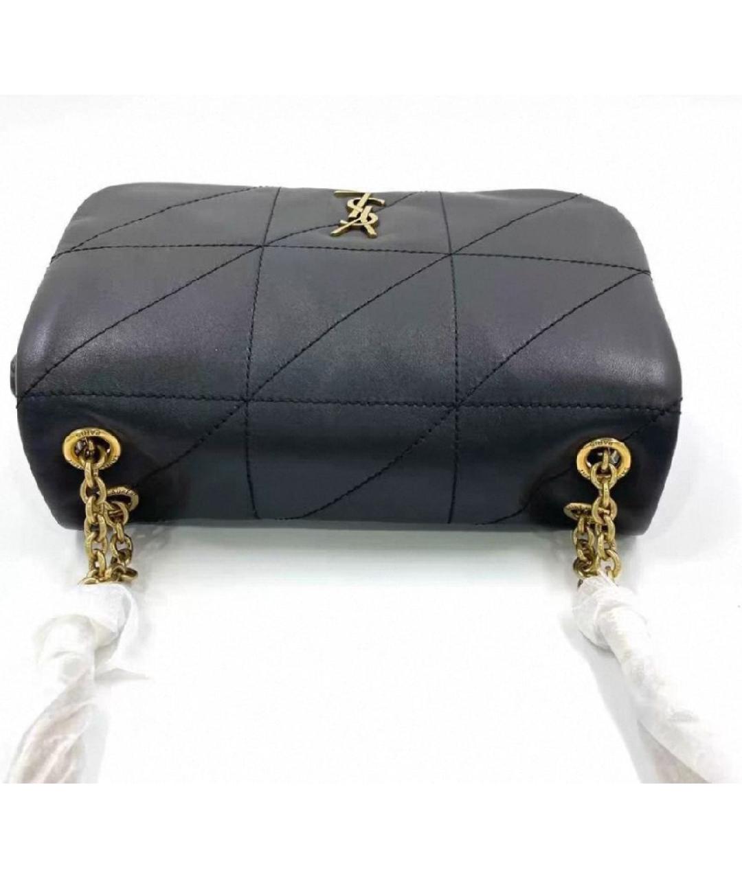 SAINT LAURENT Черная сумка через плечо, фото 3