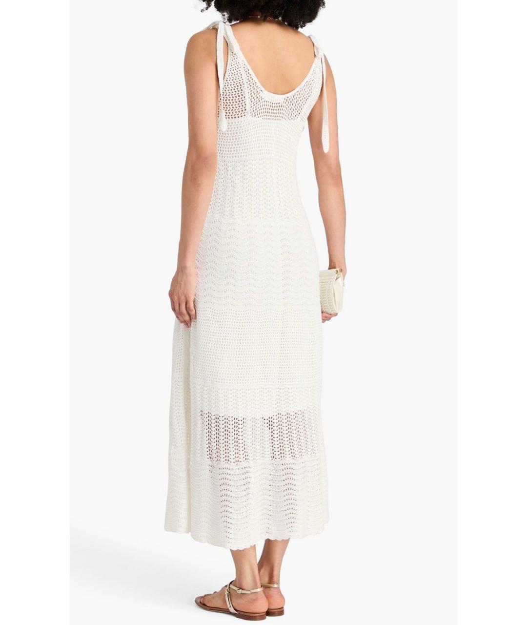 ZIMMERMANN Белое льняное коктейльное платье, фото 3