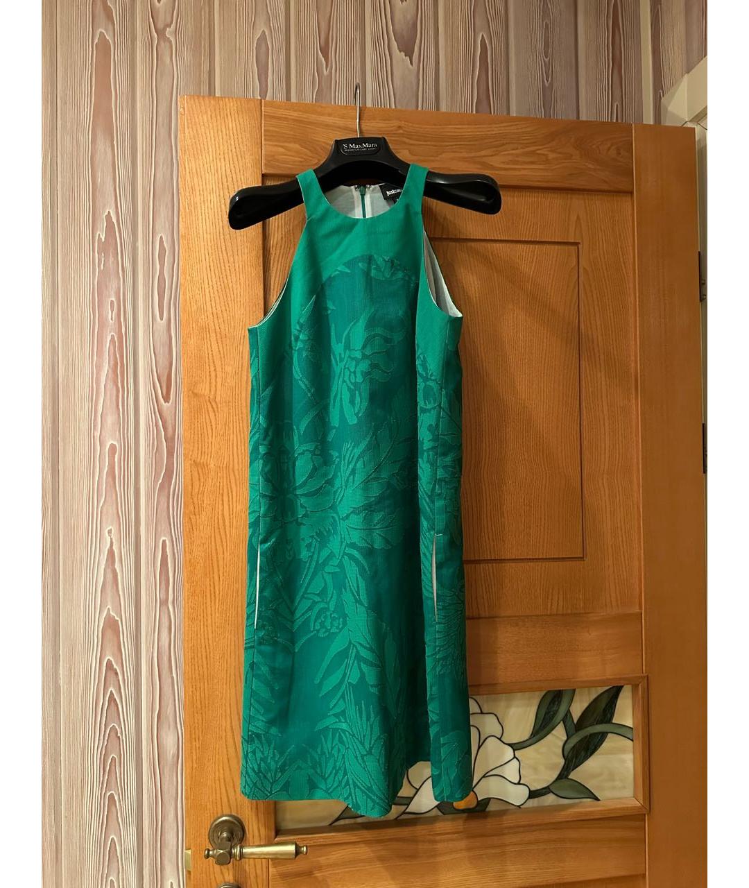 JUST CAVALLI Зеленые платье, фото 6