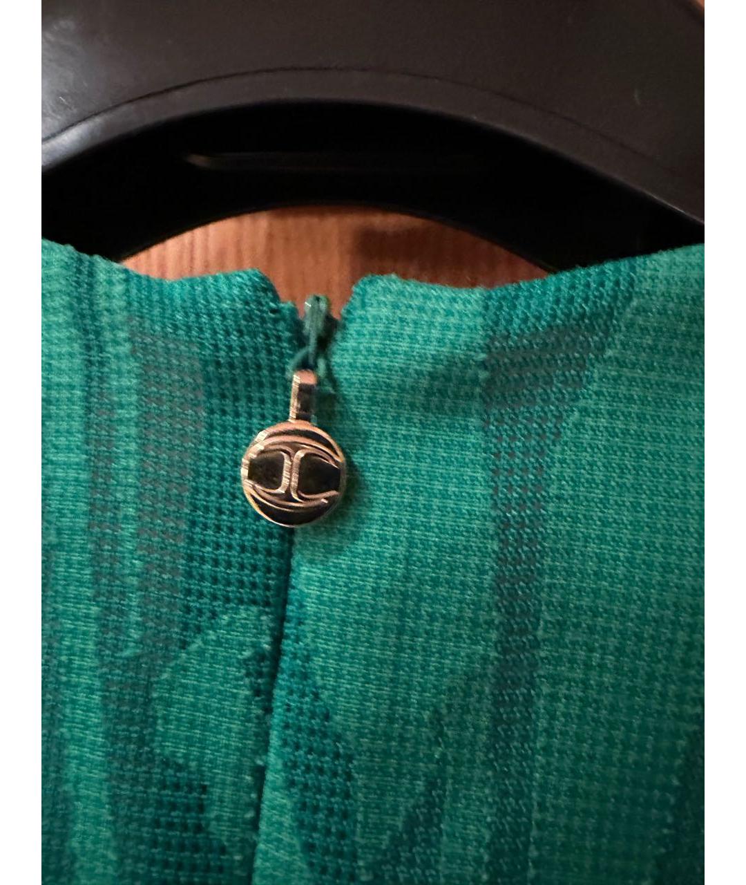 JUST CAVALLI Зеленые платье, фото 4