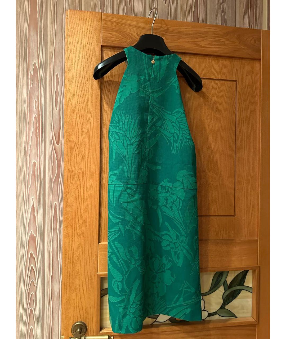 JUST CAVALLI Зеленые платье, фото 2