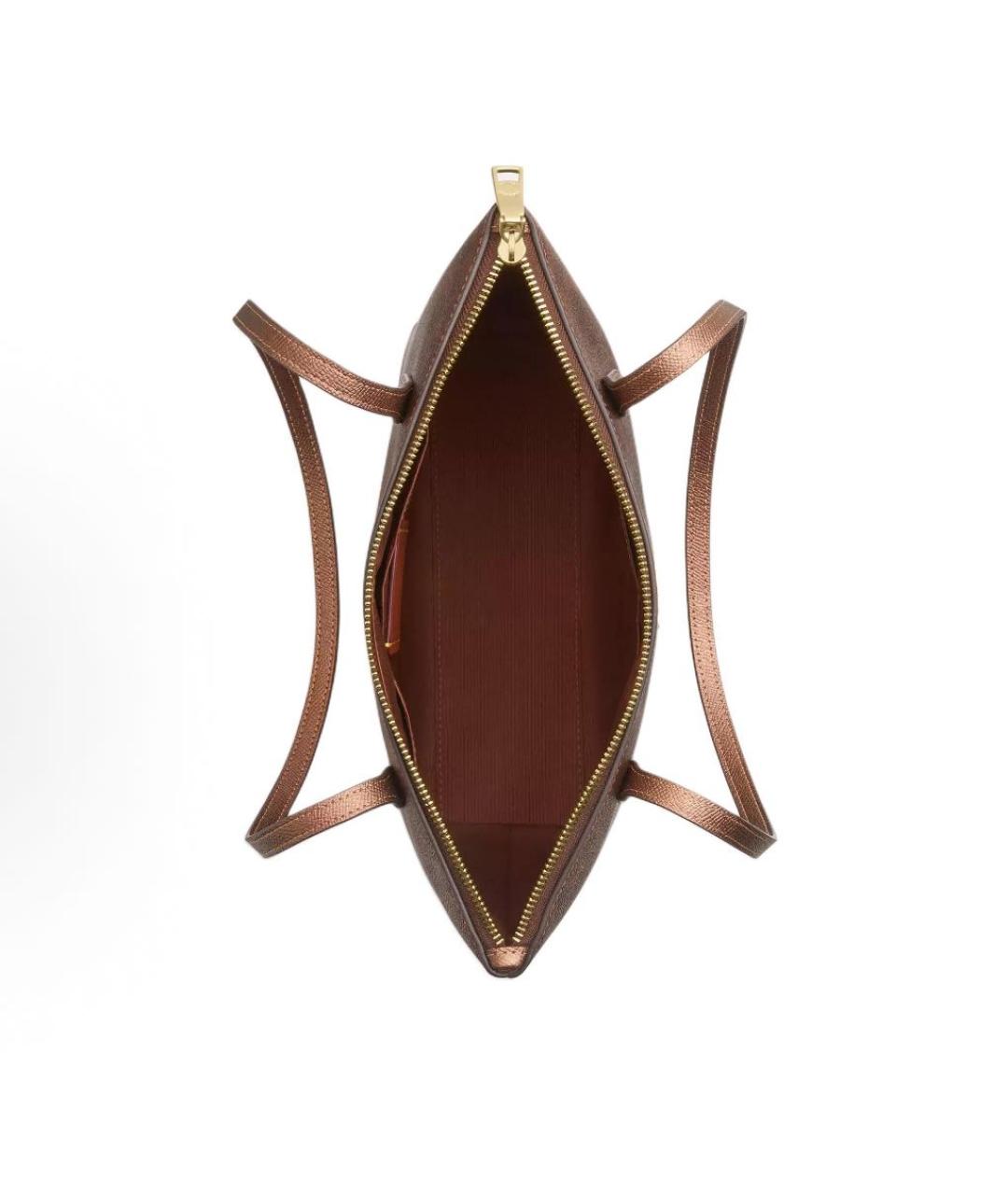 COACH Коричневая сумка тоут, фото 2