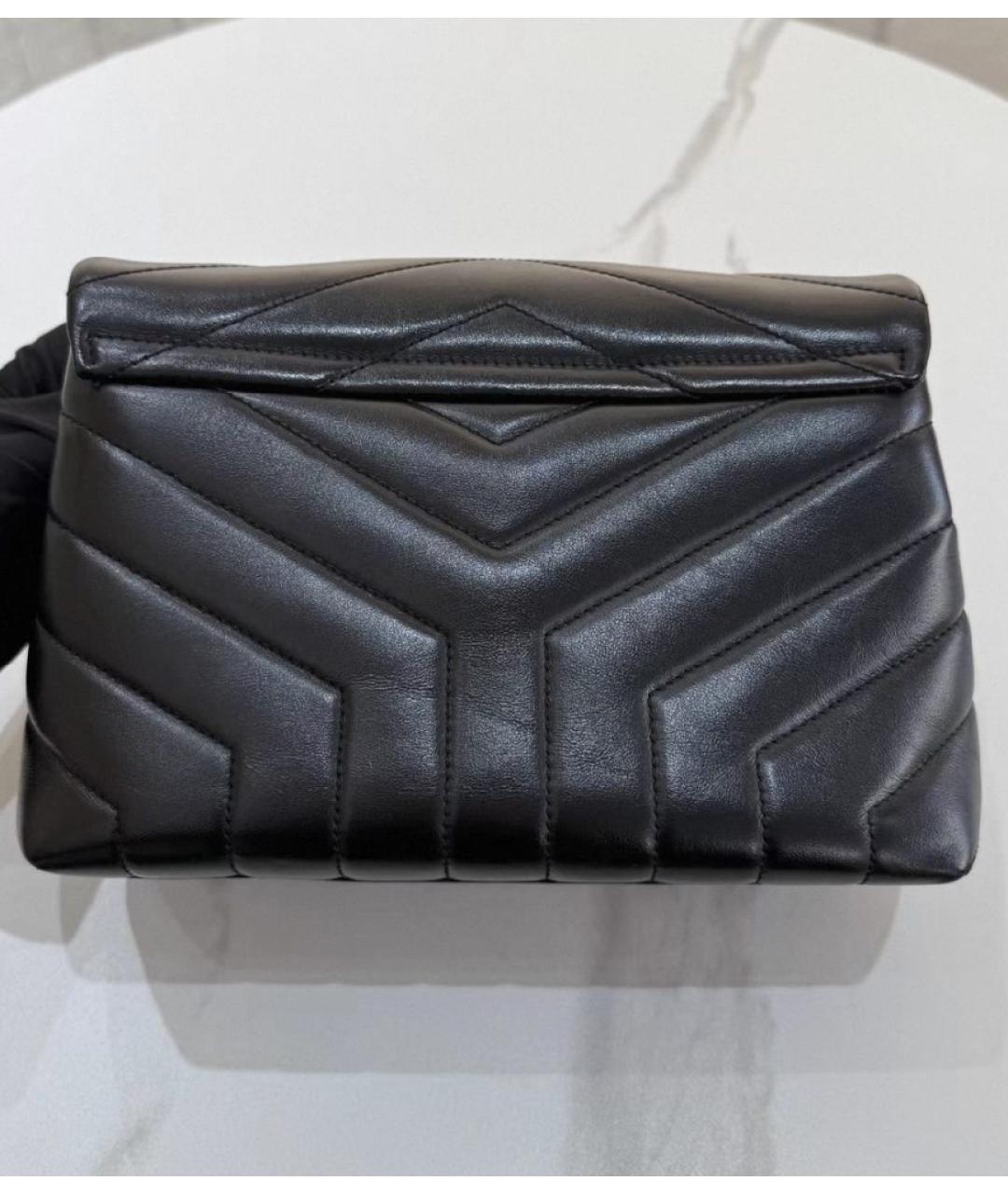 SAINT LAURENT Черная сумка через плечо, фото 2