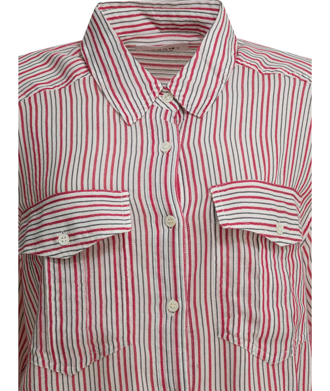 ISABEL MARANT ETOILE Мульти хлопковая рубашка, фото 2