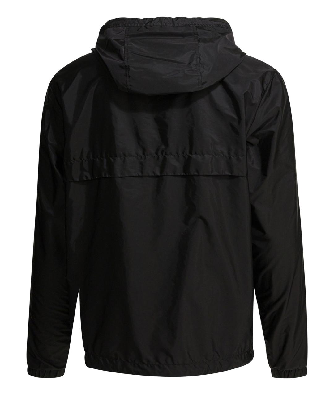 MONCLER Черная полиамидовая куртка, фото 2