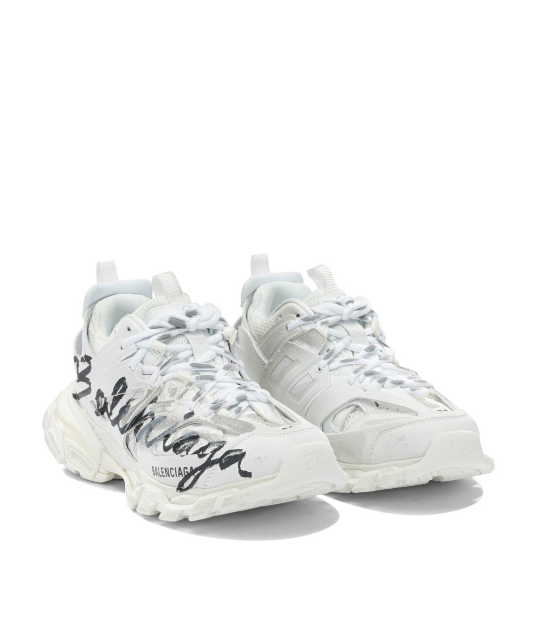 BALENCIAGA Белые кроссовки, фото 2