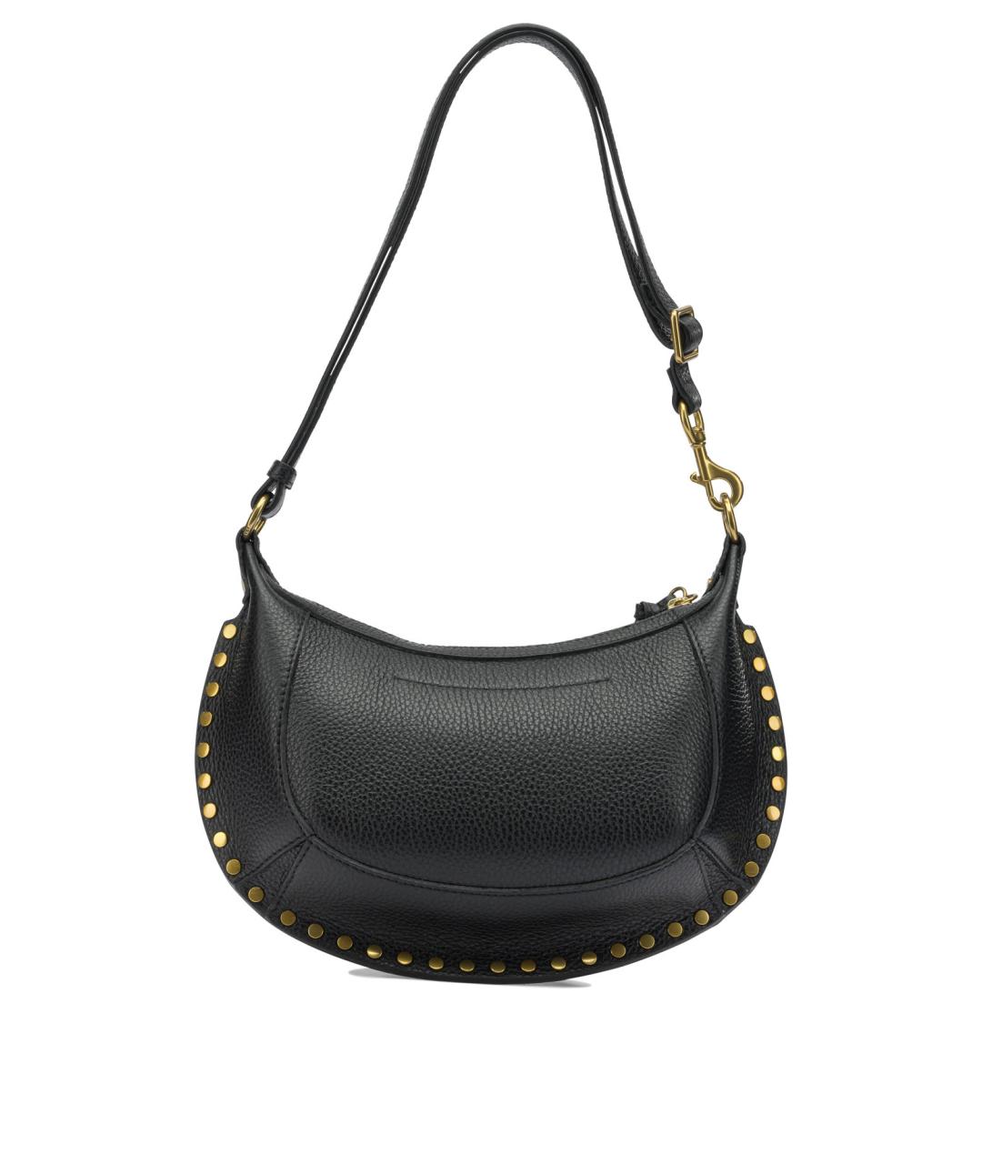 ISABEL MARANT Черная кожаная сумка через плечо, фото 3