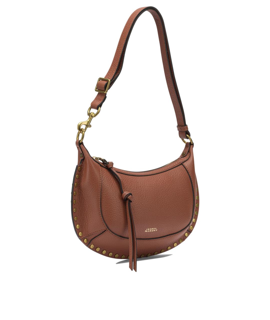 ISABEL MARANT Коричневая кожаная сумка через плечо, фото 2