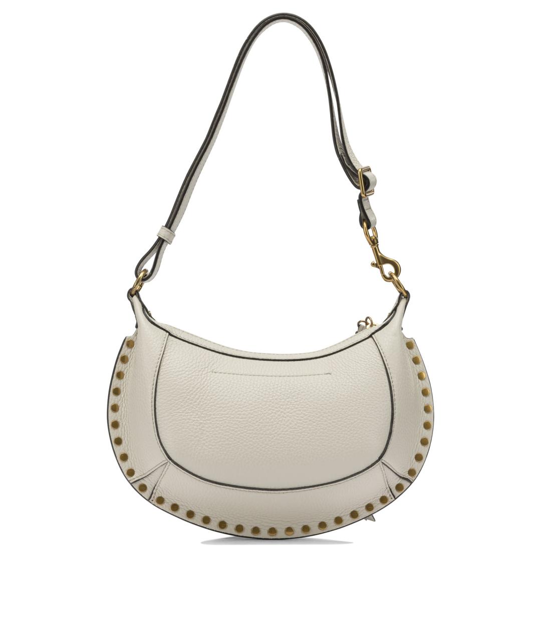 ISABEL MARANT Белая кожаная сумка через плечо, фото 3