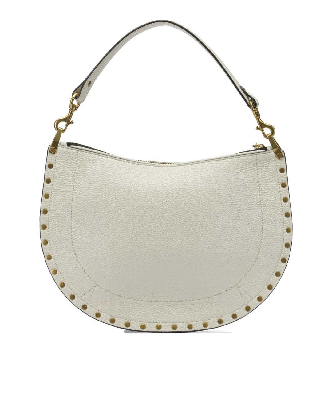 ISABEL MARANT Белая кожаная сумка через плечо, фото 3