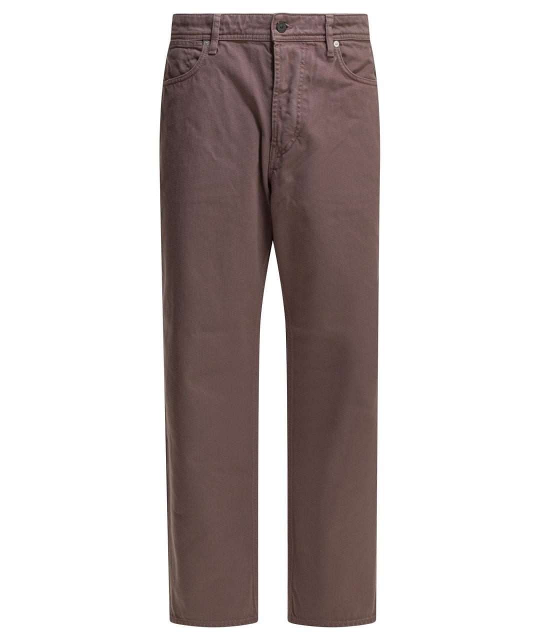 STONE ISLAND Мульти хлопковые прямые джинсы, фото 1