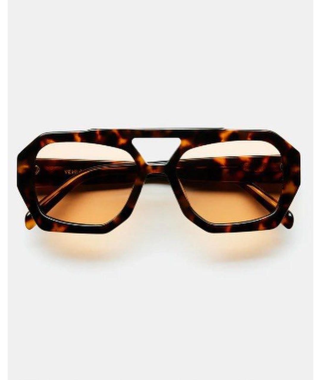 Vehla Коричневые пластиковые солнцезащитные очки, фото 8