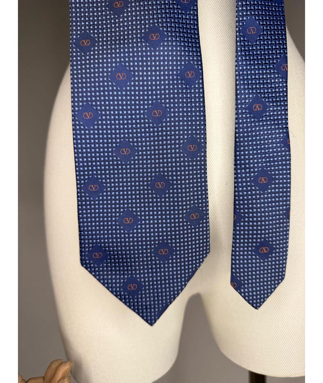 VALENTINO Синий галстук, фото 4