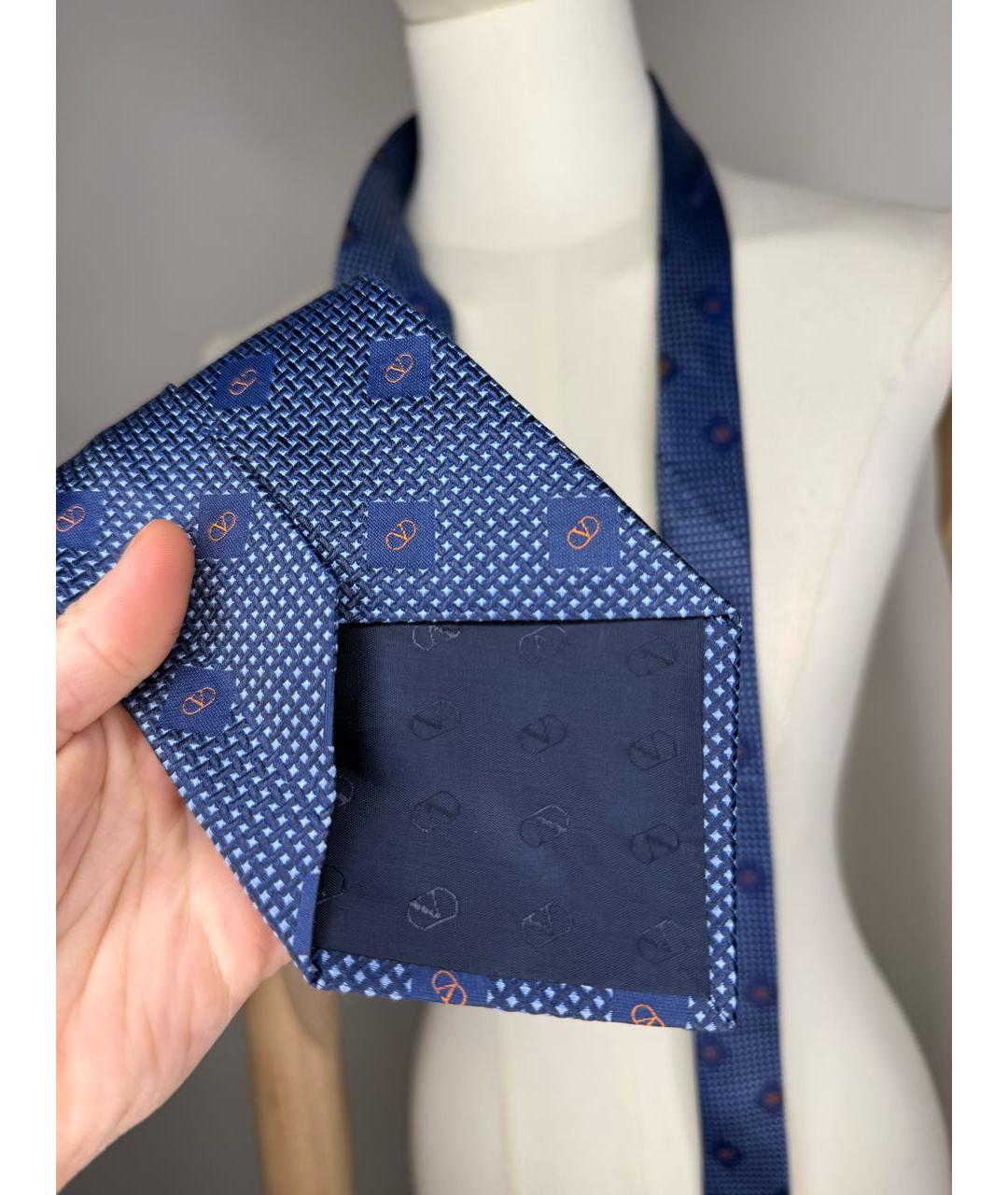 VALENTINO Синий галстук, фото 6