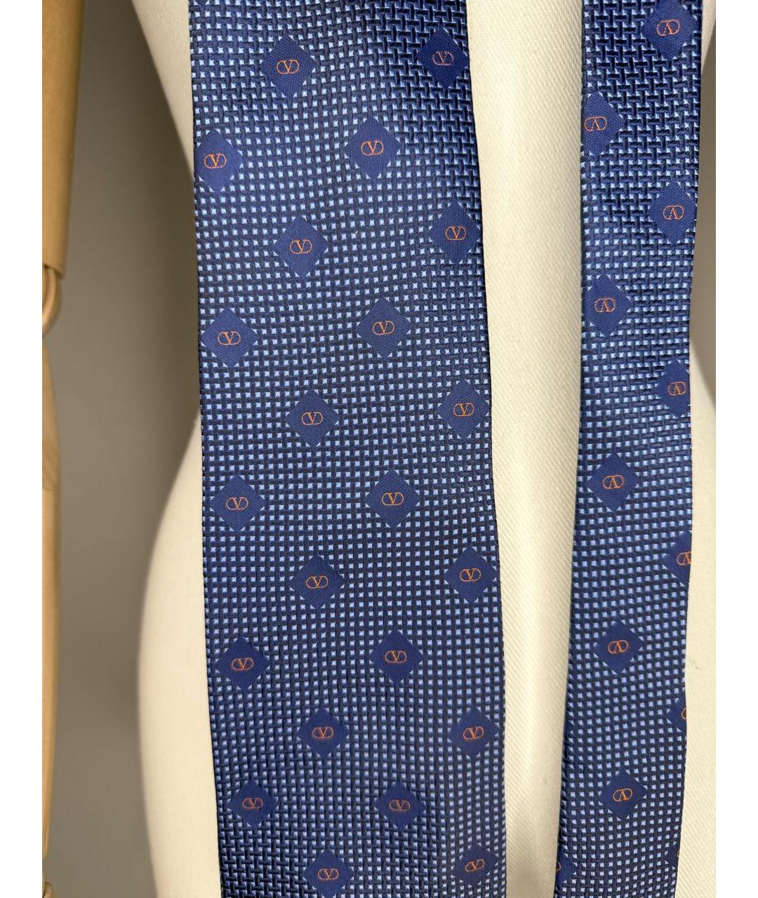 VALENTINO Синий галстук, фото 3