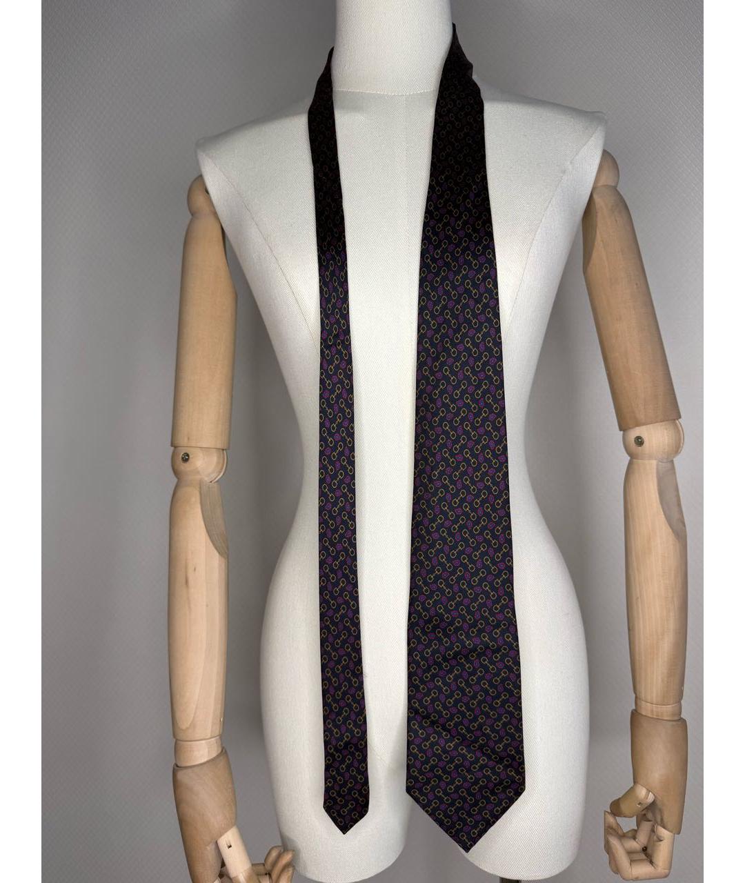 LANVIN Мульти шелковый галстук, фото 5