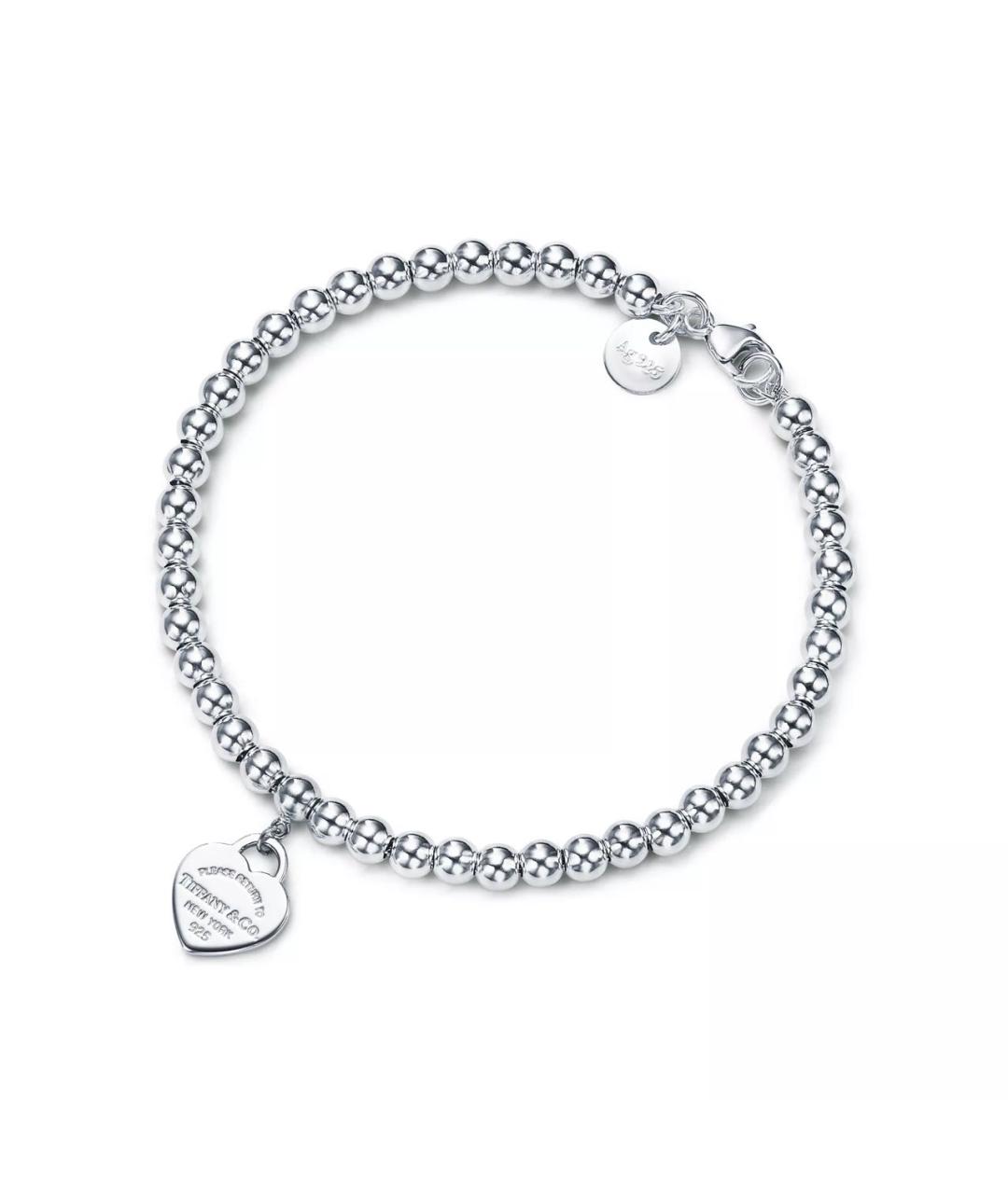TIFFANY&CO Серебрянный серебряный браслет, фото 1