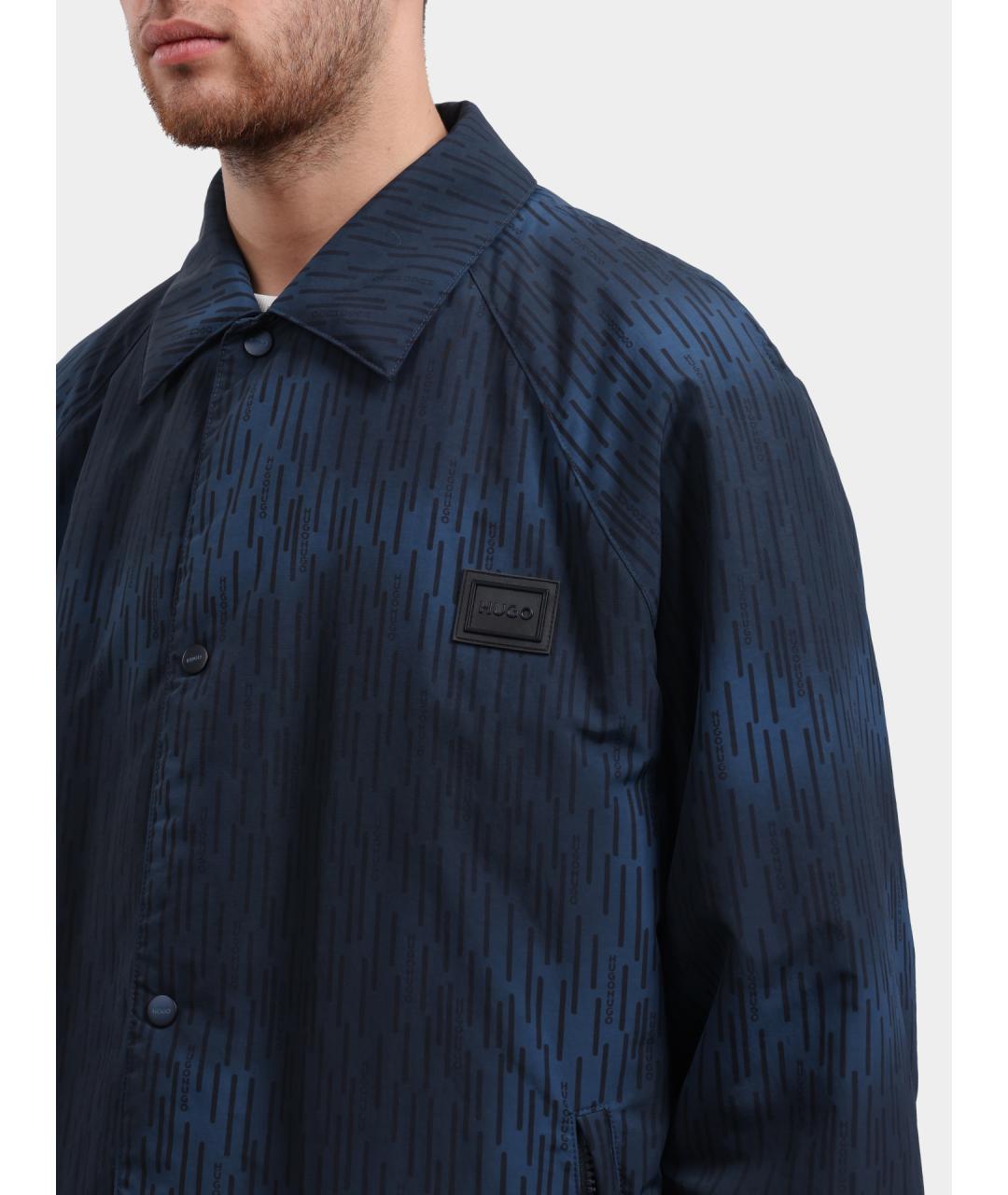 HUGO Синяя куртка, фото 4