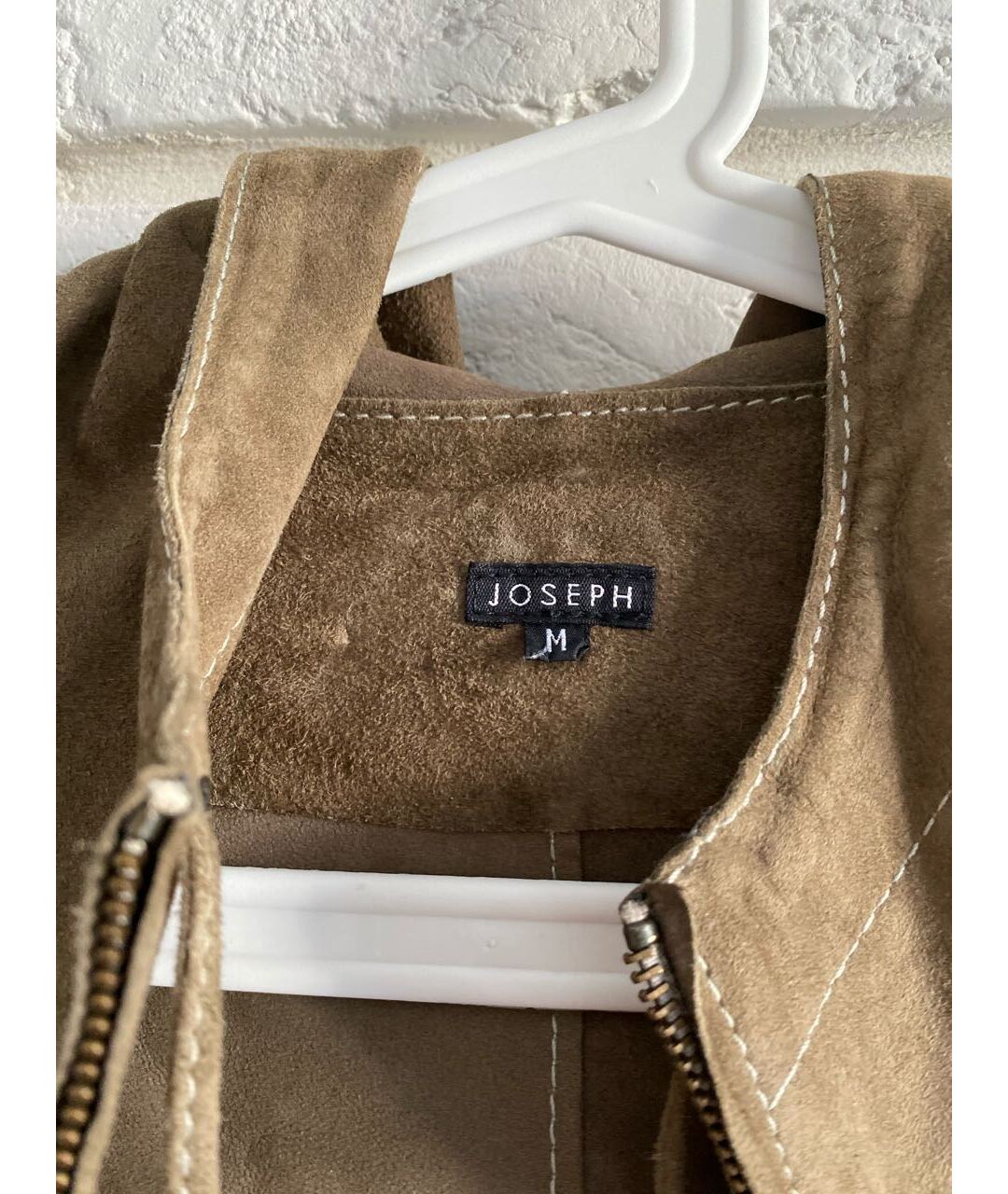 JOSEPH Коричневая замшевая куртка, фото 3