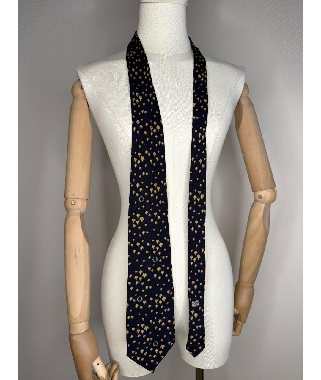CELINE Мульти шелковый галстук, фото 2