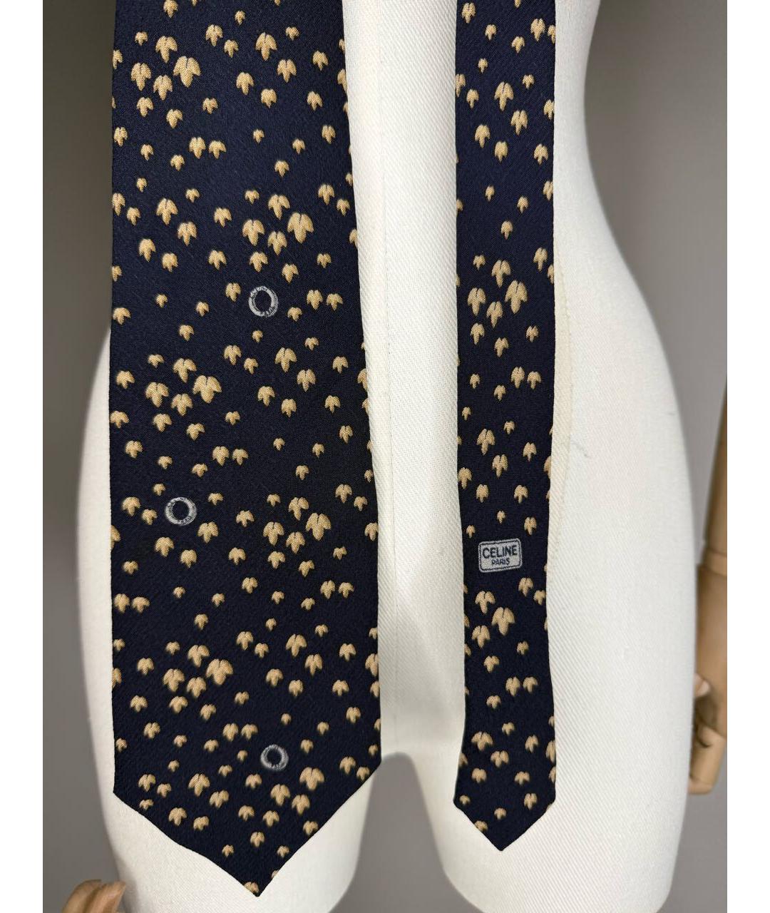 CELINE Мульти шелковый галстук, фото 3