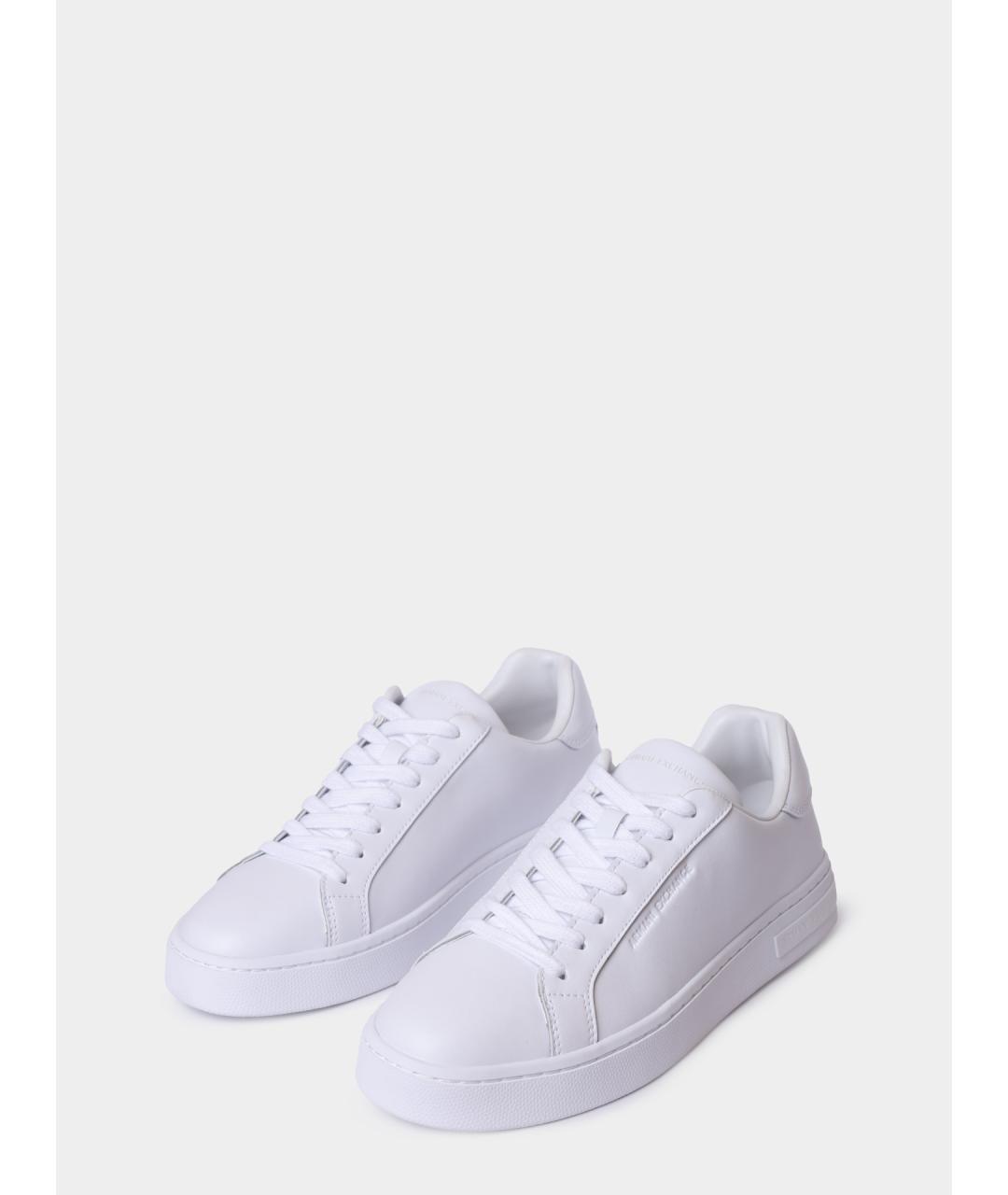ARMANI EXCHANGE Белые низкие кроссовки / кеды, фото 2