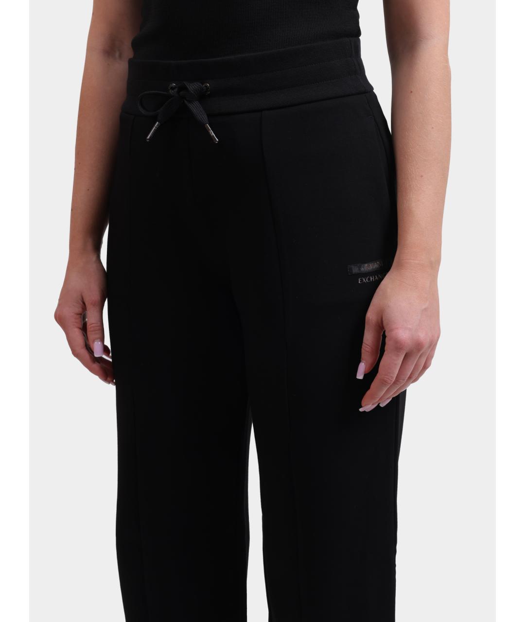 ARMANI EXCHANGE Черные прямые брюки, фото 5