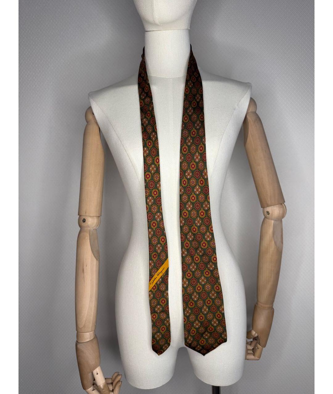 FERRAGAMO Мульти шелковый галстук, фото 2