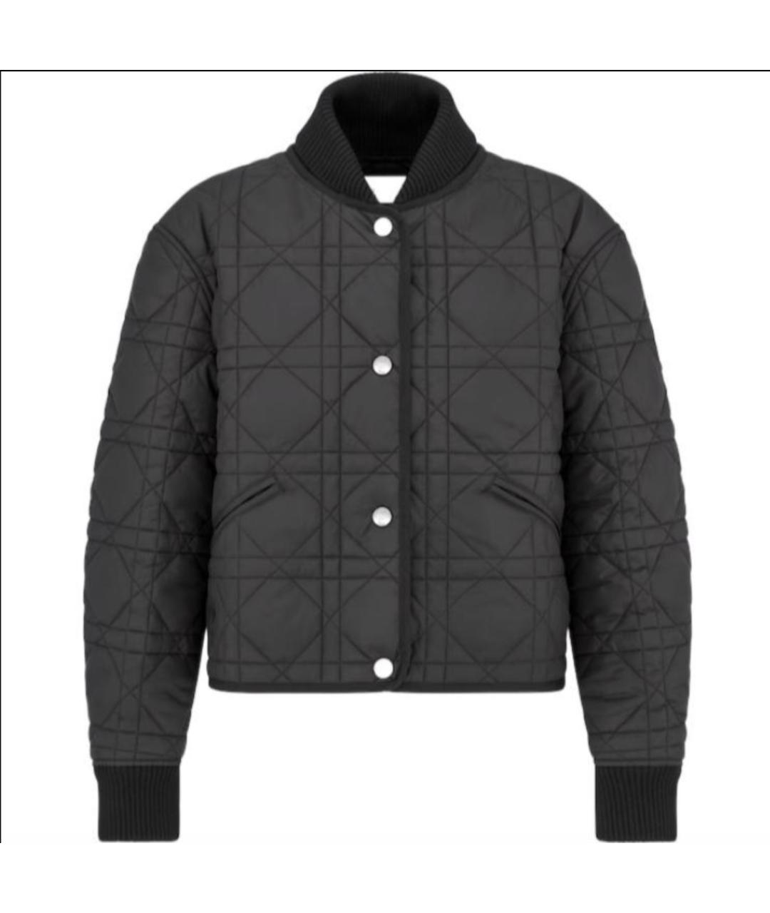 CHRISTIAN DIOR Черная полиэстеровая куртка, фото 6