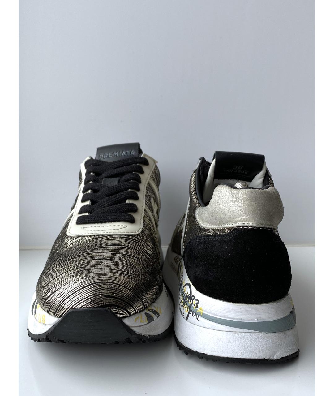 PREMIATA Золотые кроссовки, фото 5