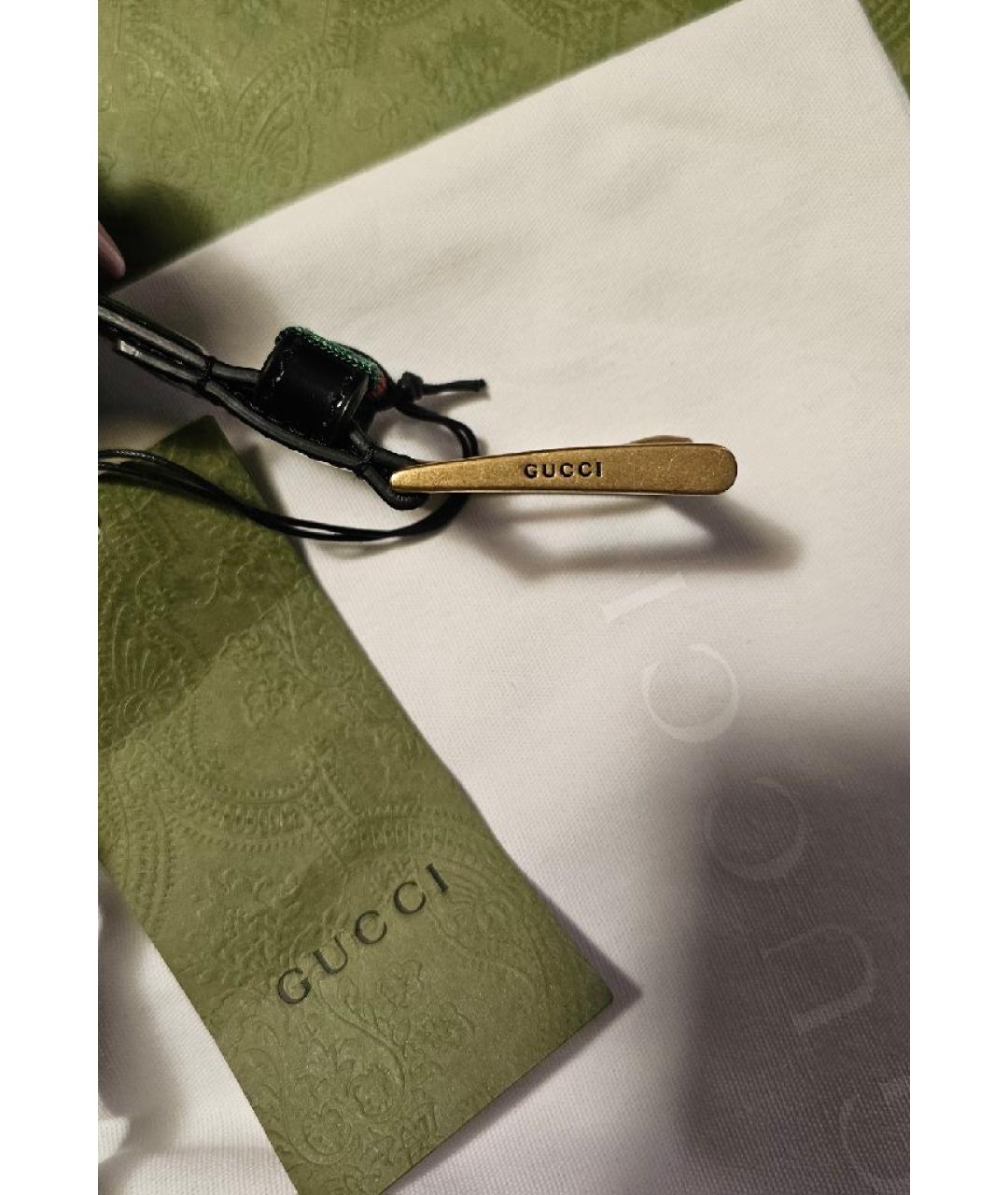 GUCCI Черный кожаный ремень, фото 4