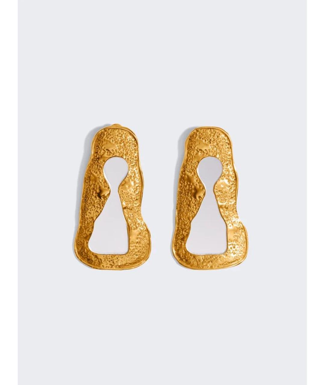 SCHIAPARELLI Желтые серьги, фото 4