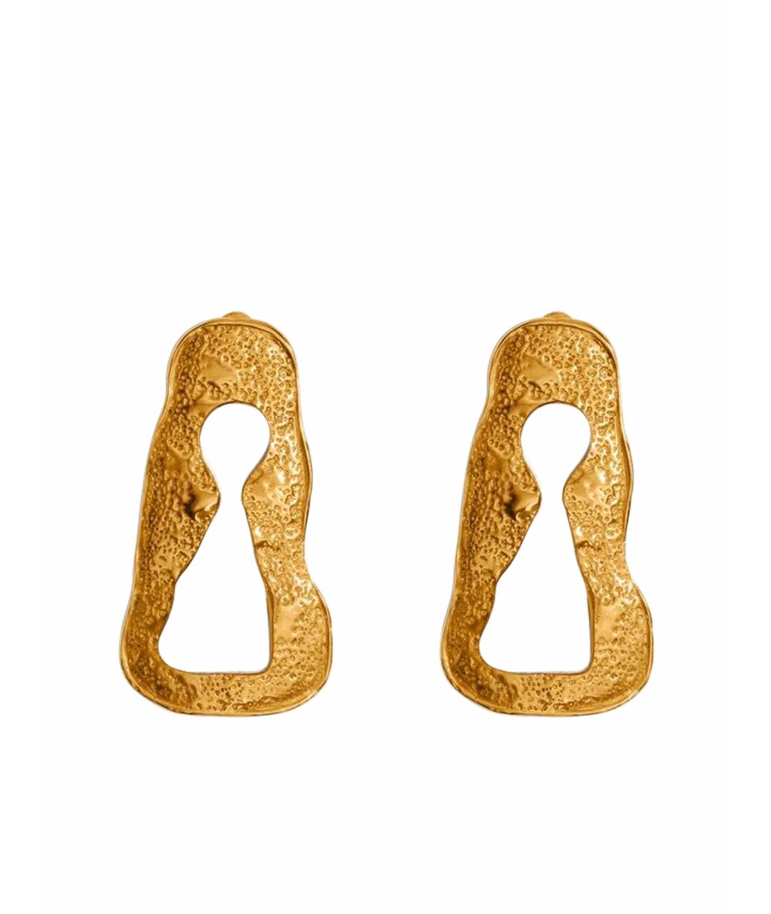 SCHIAPARELLI Желтые серьги, фото 1