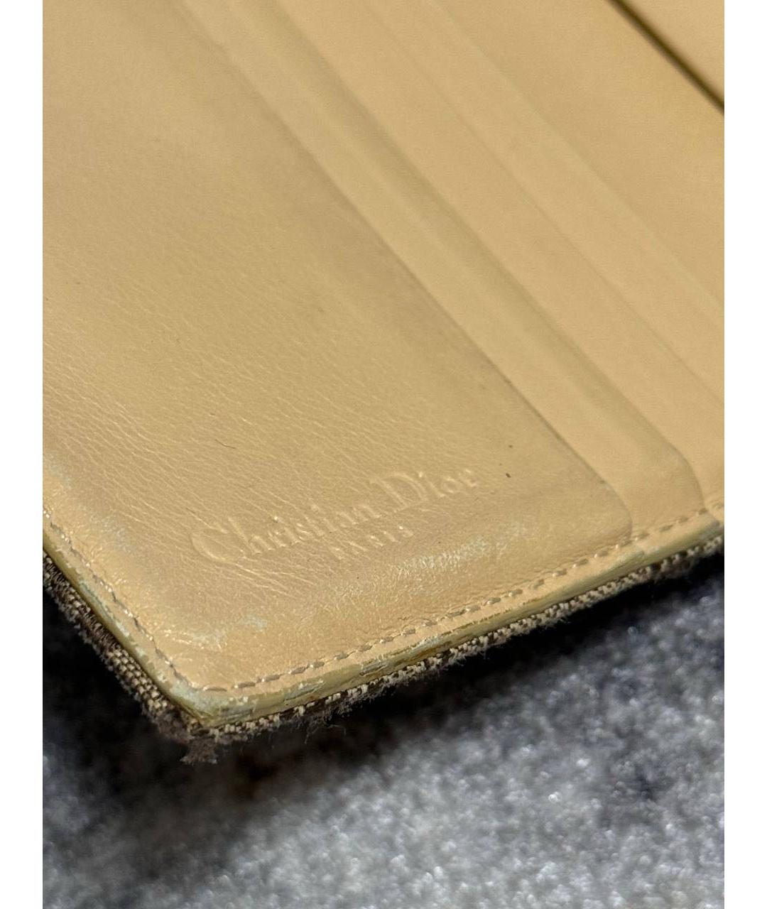 CHRISTIAN DIOR Коричневый кошелек, фото 6