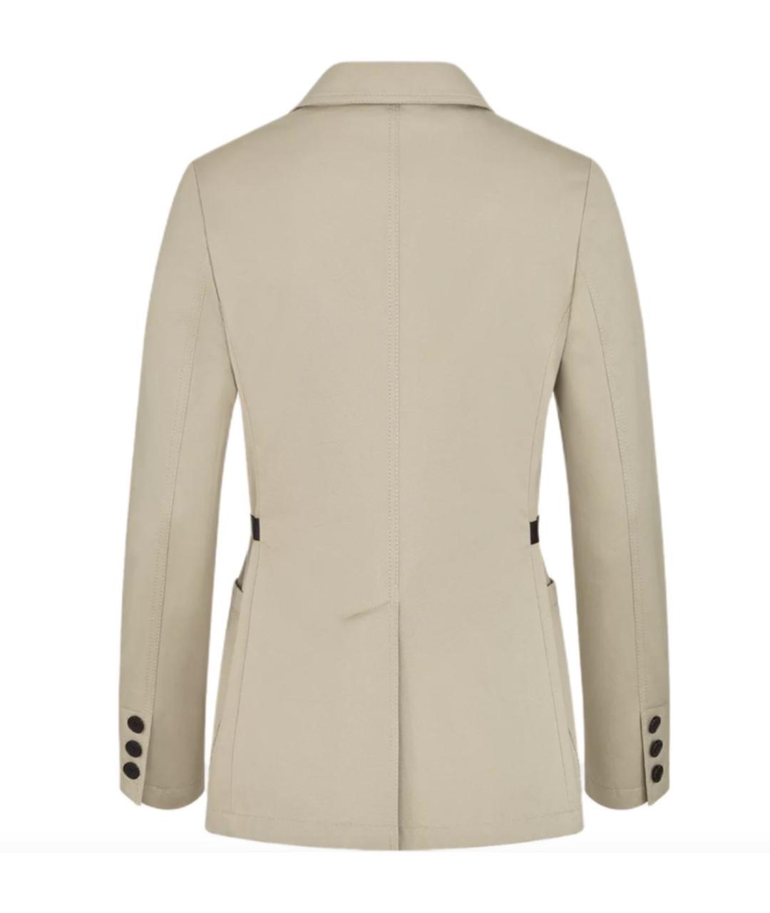 CHRISTIAN DIOR Бежевый хлопковый тренч/плащ, фото 2