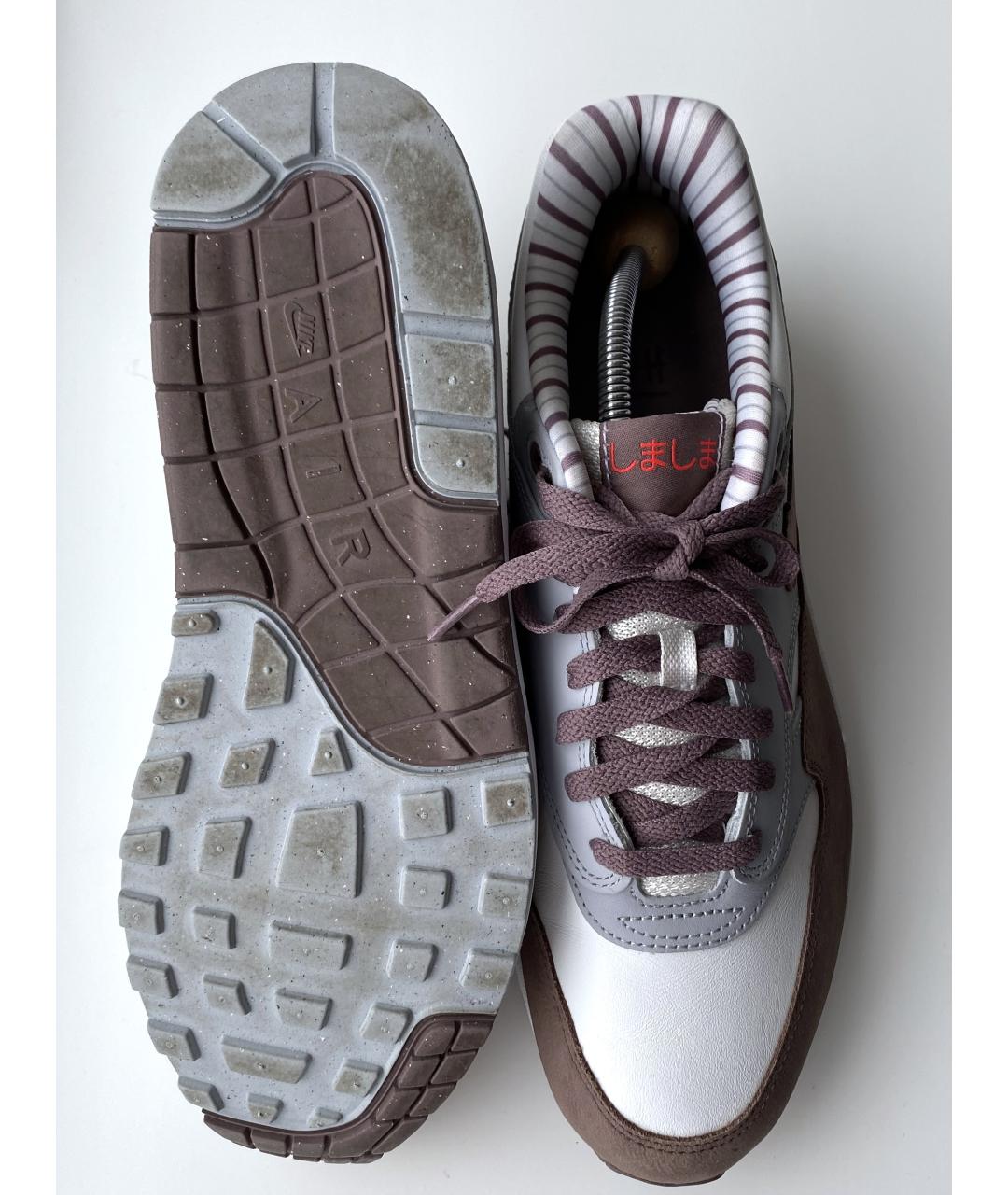 NIKE Мульти кожаные низкие кроссовки / кеды, фото 4