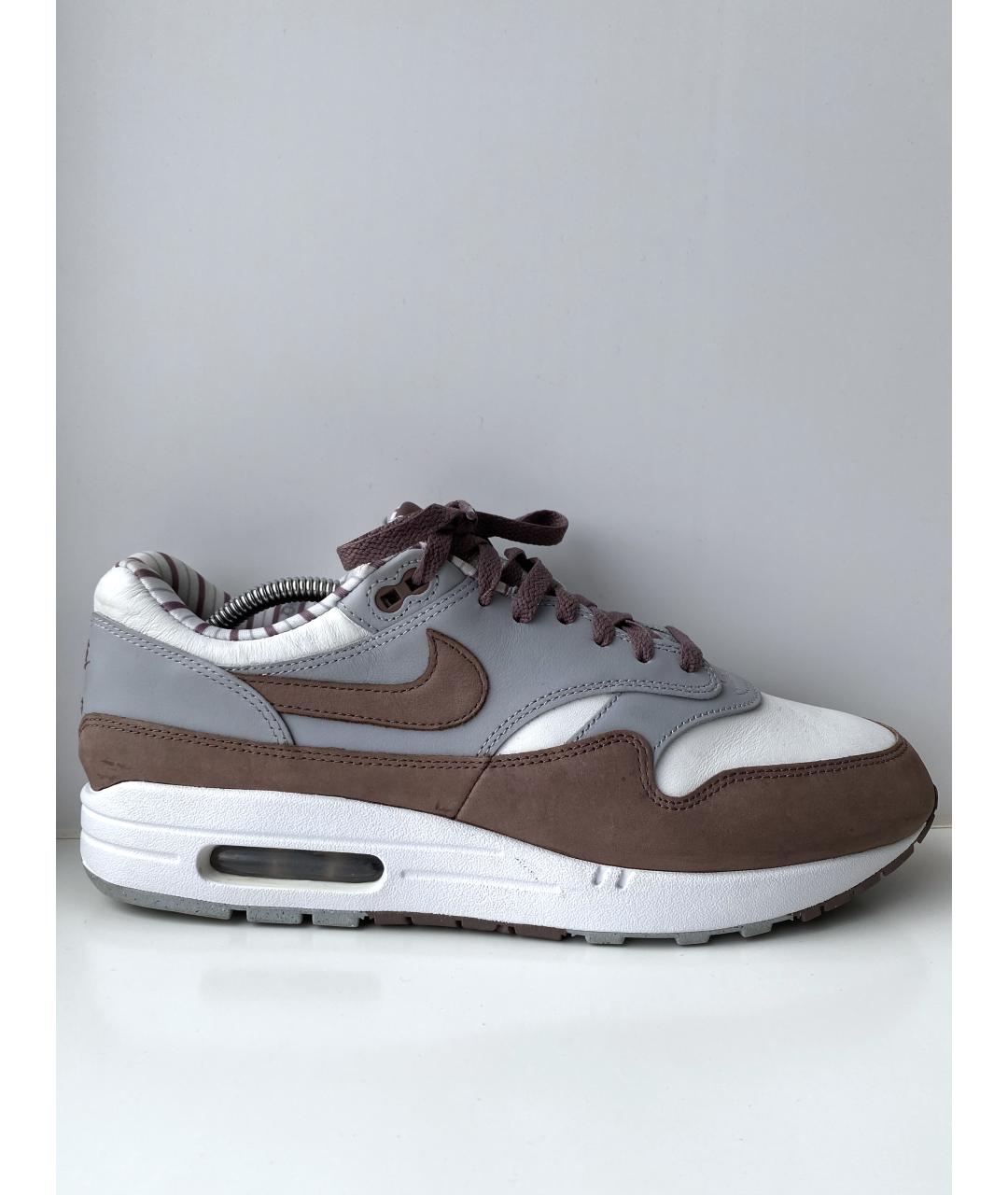 NIKE Мульти кожаные низкие кроссовки / кеды, фото 10