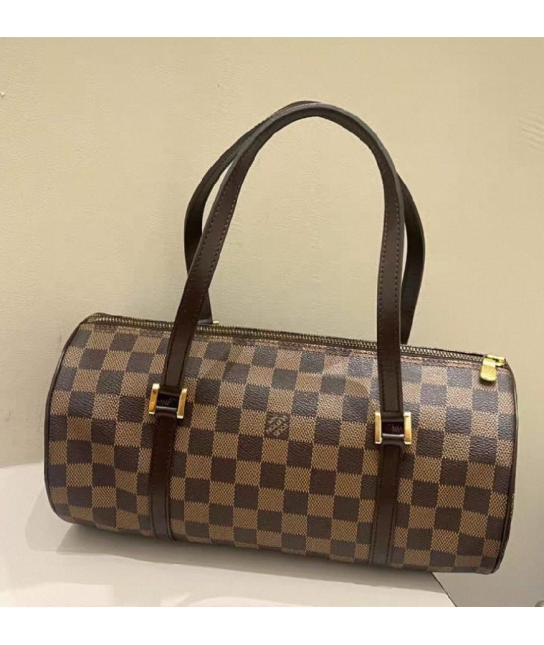 LOUIS VUITTON Коричневая сумка через плечо, фото 4