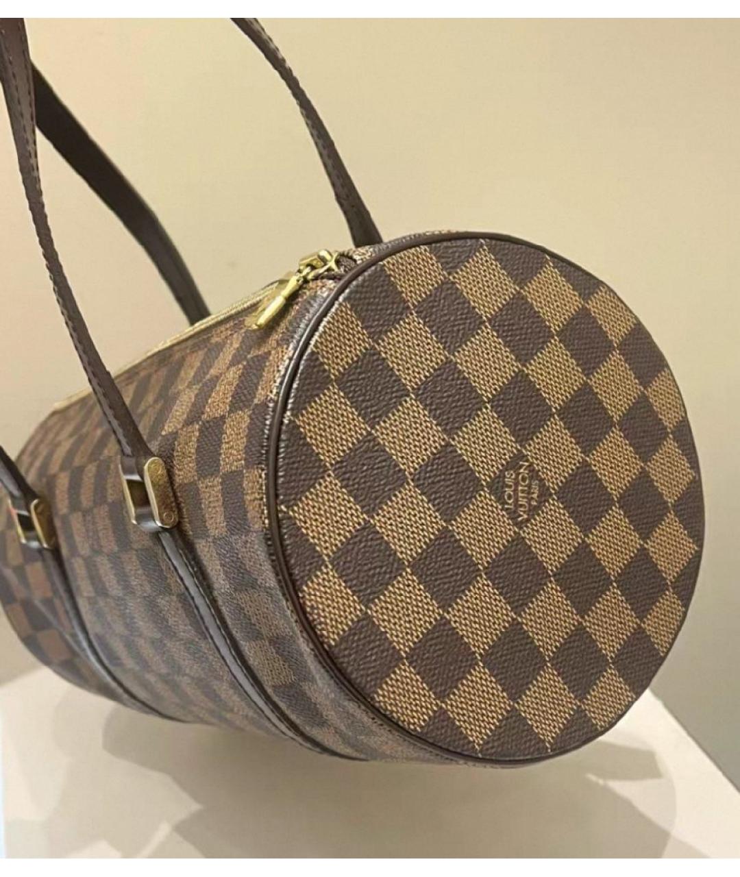 LOUIS VUITTON Коричневая сумка через плечо, фото 3
