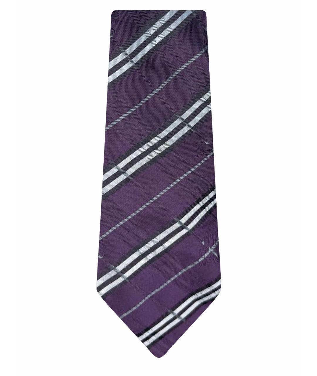 BURBERRY Фиолетовый галстук, фото 1