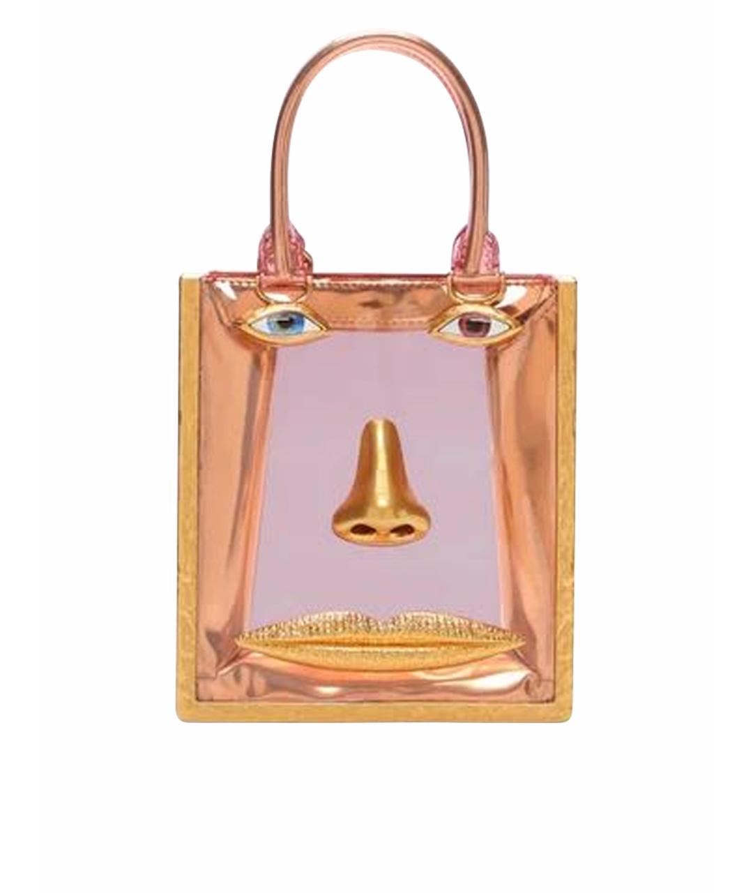 SCHIAPARELLI Желтая сумка с короткими ручками, фото 1