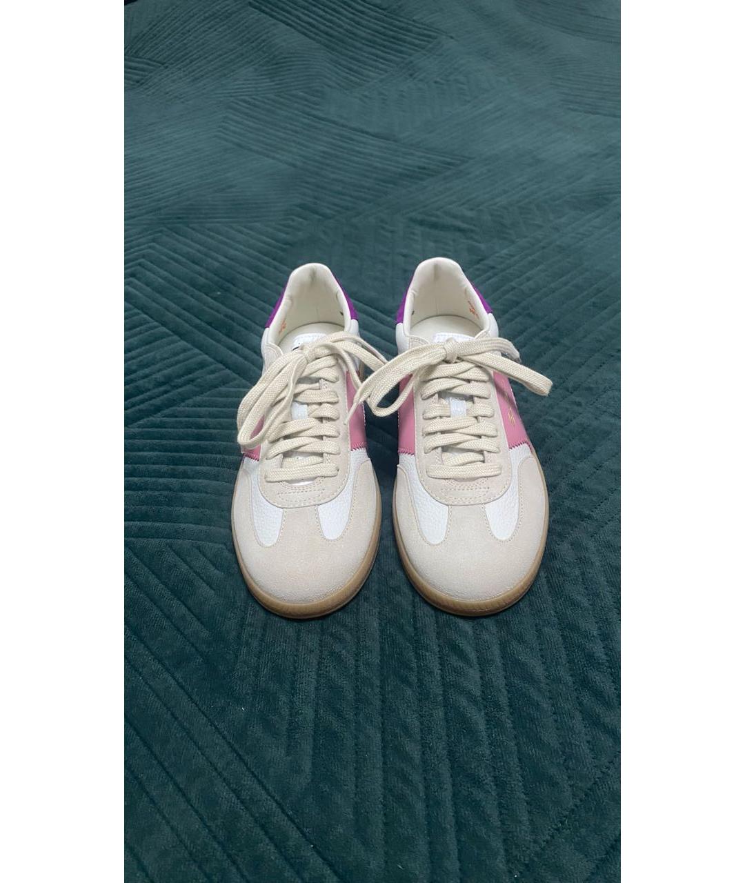 SANTONI Мульти кожаные кеды, фото 2