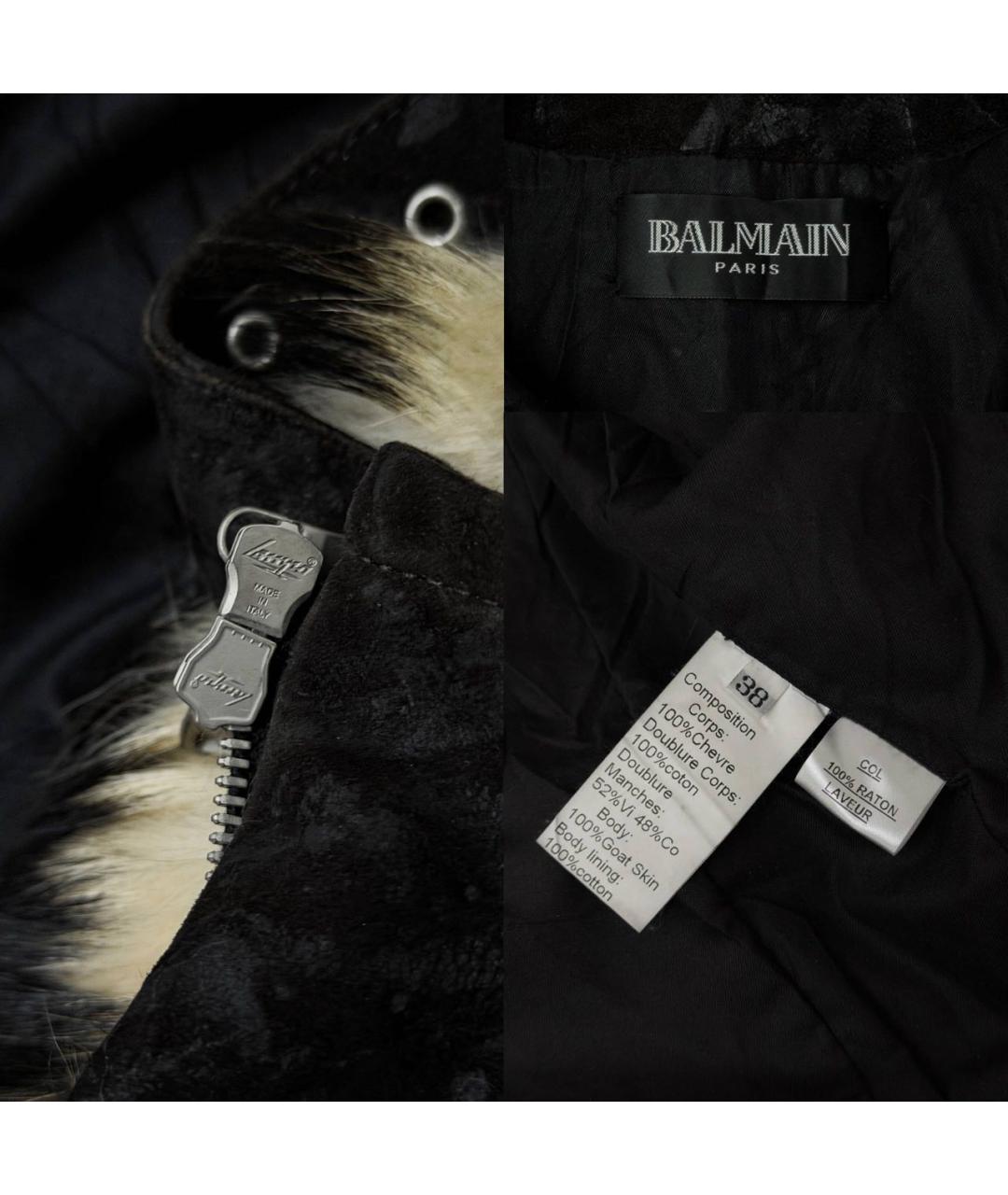 BALMAIN Кожаная дубленка, фото 6