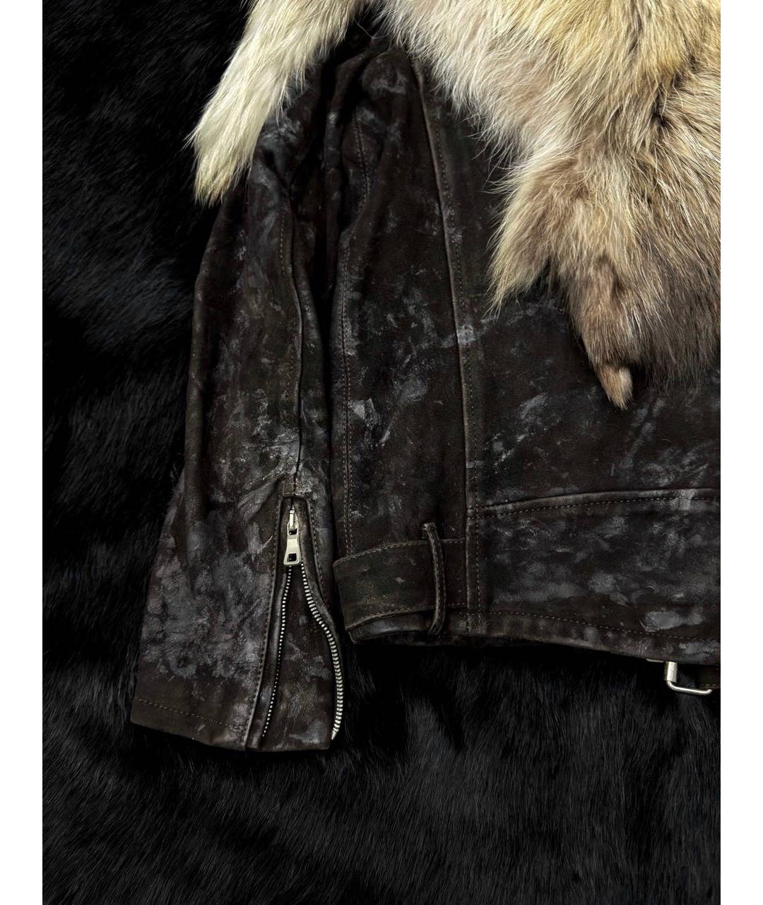 BALMAIN Кожаная дубленка, фото 3