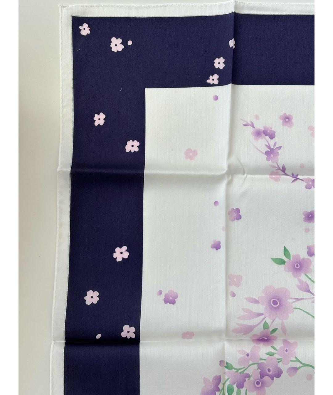 NINA RICCI Фиолетовый хлопковый платок, фото 6