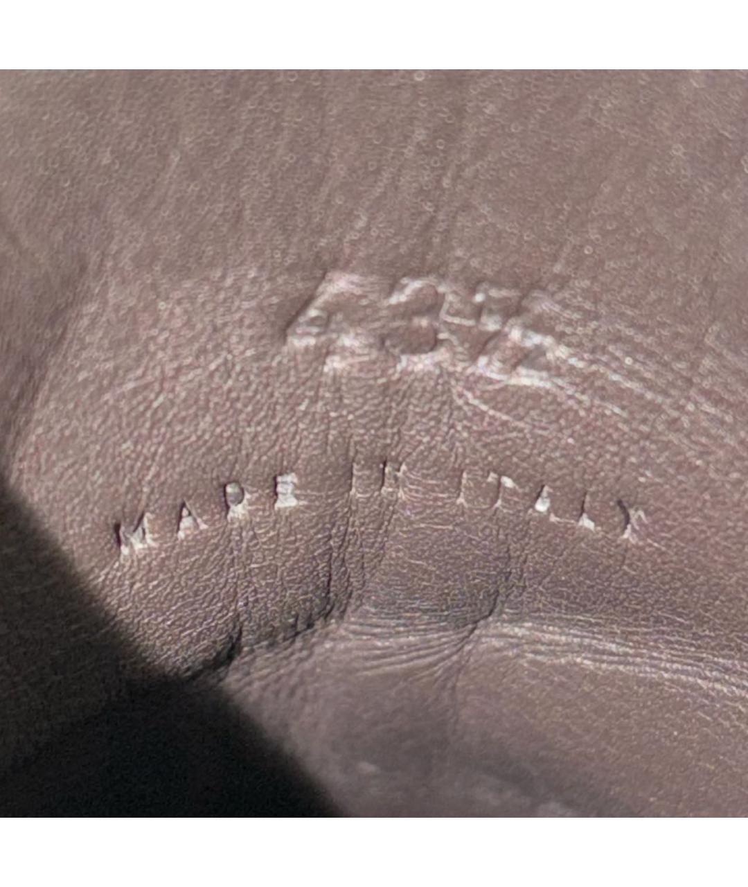 BOTTEGA VENETA Черные кожаные высокие ботинки, фото 5